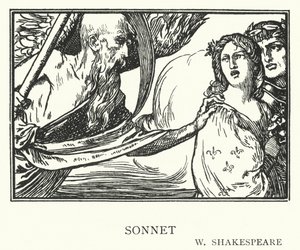 Sonnet (litho) af Robert Anning Bell
