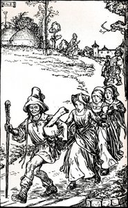 The Golden Goose from Grimms Household Tales, c1900 1901-1902 af Robert Anning Bell