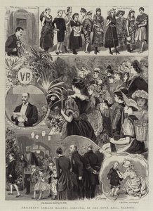 Frimurerkarneval for børns jubilæum i rådhuset, Reading