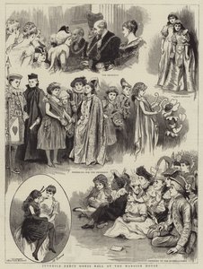 Juvenile Fancy Dress Ball i Mansion House af Robert Barnes