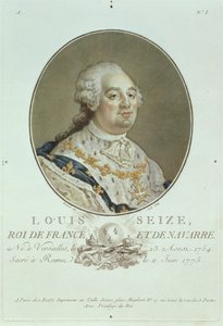 Portræt af Louis XVI (1754-93) fra 