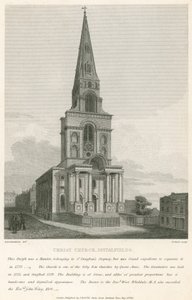 Christ Church, Spitalfields, London af Robert Blemell Schnebbelie
