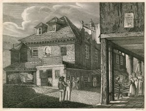 Hungerford Market, nær York Buildings, The Strand, London af Robert Blemell Schnebbelie