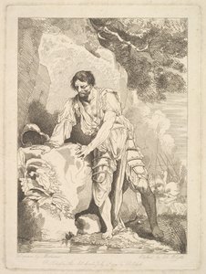 Træk sig tilbage fra kamp, 19. juli 1779. af Robert Blyth