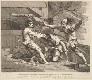 Stormning af en Banditti-borg, 1. maj 1782.