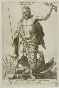 Jupiter, plade 2 fra Parnassus Biceps af Robert Boissard