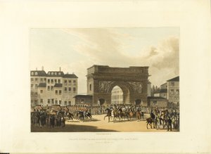 De allierede suveræners store indtog i Paris