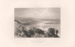 Chateau de Tancarville, med byen Quilleboeuf