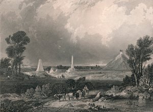 Plains of Waterloo, midten af det 19. århundrede.