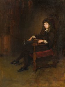 Portræt af Mary Dallas-Ross af Robert Brough