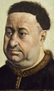 Portræt af en mand Robert de Masmines, c.1425