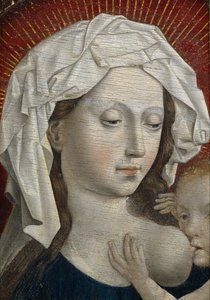Jomfruen, der dier barnet, 1400-tallet af Robert, Campin