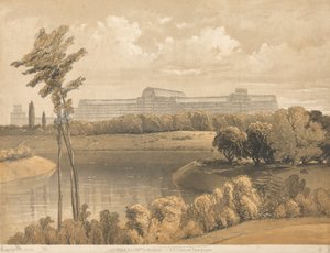 Crystal Palace fra Reservoir, Sydenham af Robert Carrick