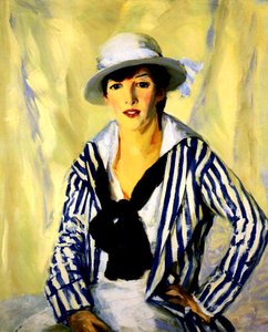 Viv i blå stribe, 1914