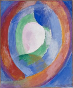 Cirkulære former, Måne nr. 1 af Robert Delaunay