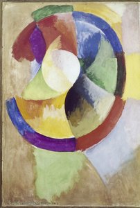 Cirkulære former, Sol nr. 2 af Robert Delaunay
