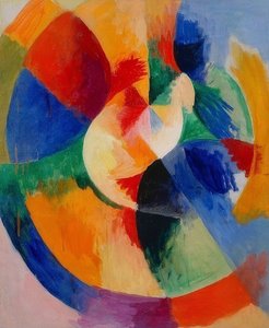 Kreisformen, Sonne (Cirkulære former, sol). 1912/13