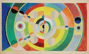 Relief-skiver af Robert Delaunay