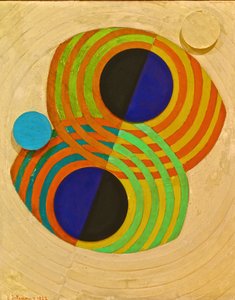 Lettelse. Rytmer, 1932. af Robert Delaunay