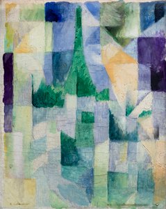 Simultaneous Windows Nr 2,1912 (Olie på lærred) af Robert Delaunay