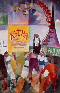 Cardiff-holdet af Robert Delaunay