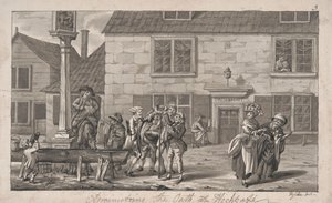Administration af eden ved Highgate af Robert Dighton