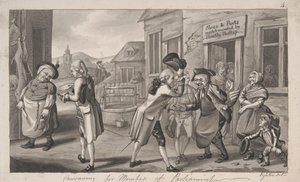 Canvasing for folketingsmedlem af Robert Dighton
