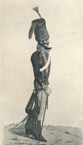 George Augustus Quentin En officer fra den 10., eller prins af Wales husarer, taget fra livet,
