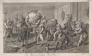 Den harmoniske familie af Robert Dighton
