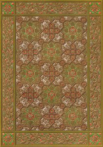 Et præget læderpanel af Habenicht, Wien, 1863. af Robert Dudley