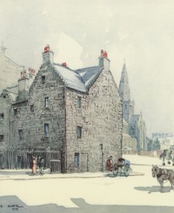 Glasgow: Provands Lordship (farvelitografi)