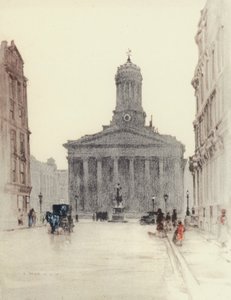 Glasgow: The Royal Exchange (farvelitografi)