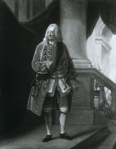 George II (1683-1760) af Robert Edge (after) Pine