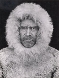 Selvportræt, Cape Sheridan, Canada af Robert Edwin Peary