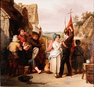 Forberedelse til krig - Si vis pacem, para bellum (panel) af Robert Farrier