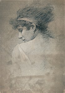 Kvindestudie, c1895, 1897
