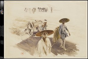 A Watering Cart, 1890dani