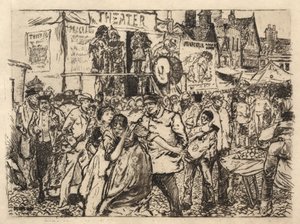 En illustration af Robert Frederick Blum