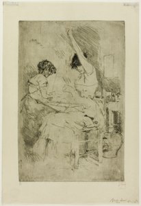 Bead Stringers, Venedig af Robert Frederick Blum
