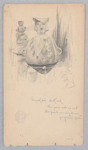 Lertøjskrukke af Robert Frederick Blum
