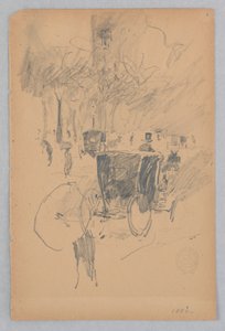 Hest og vogn af Robert Frederick Blum