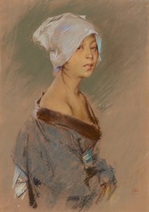 Japansk pige af Robert Frederick Blum