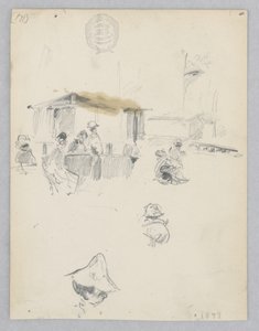 Markedsscene af Robert Frederick Blum