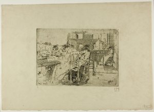 Uden titel (Girls Saying Grace) af Robert Frederick Blum