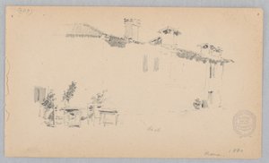 Udsigt over Rom, Italien af Robert Frederick Blum