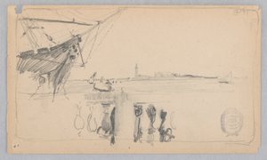 Udsigt over Venedig, Italien af Robert Frederick Blum