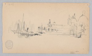 Udsigt over Venedig, Italien af Robert Frederick Blum