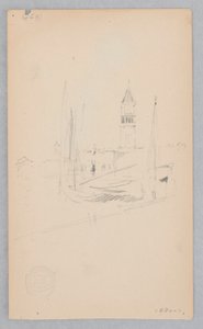 Udsigt over Venedig, Italien af Robert Frederick Blum