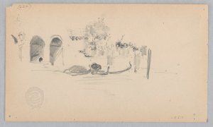 Udsigt over Venedig, Italien af Robert Frederick Blum