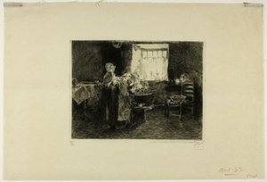 Vaskedag af Robert Frederick Blum